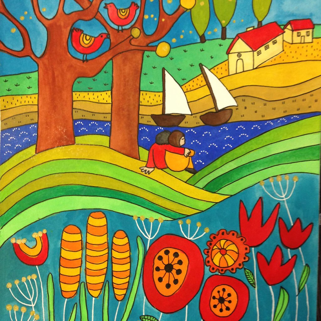 Alex Rokita_Summer Love_Watercolor